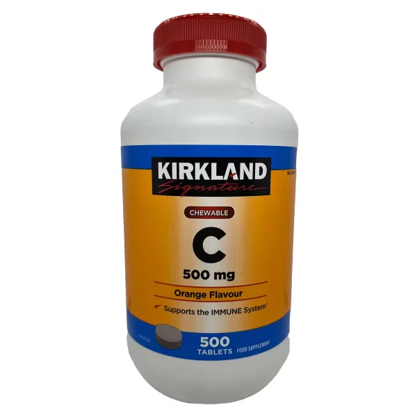 Kirkland Signature Vitamin C 500mg 500 Tablets