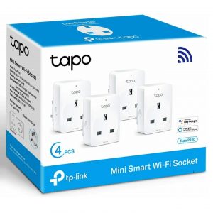 TP-Link Tapo P100 Smart Socket 4 Pack