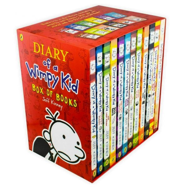 Diary of a Wimpy Kid 12 Book Boxset, Jeff Kinney