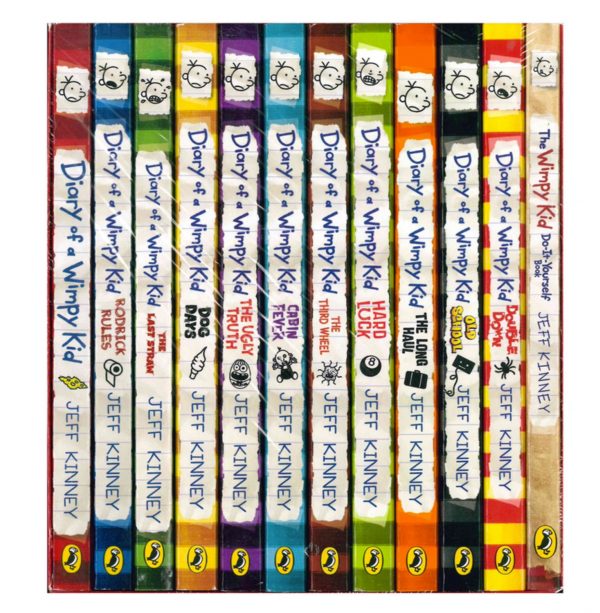 Diary of a Wimpy Kid 12 Book Boxset, Jeff Kinney