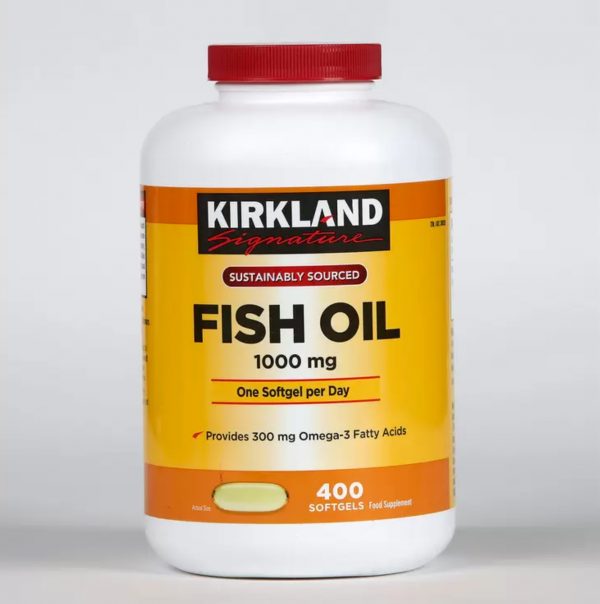 Kirkland Signature Fish Oil and Omega 3