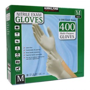 Kirkland Signature Nitrile Exam Gloves Latex Free