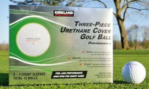 Kirkland Signature Golf Ball - Kirkland Signature Golf Ball Performance+ Three-piece Urethane Cover - 12 Balls