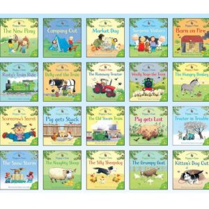 Usborne Farmyard Tales Poppy and Sam Story Collection 20 Books Set