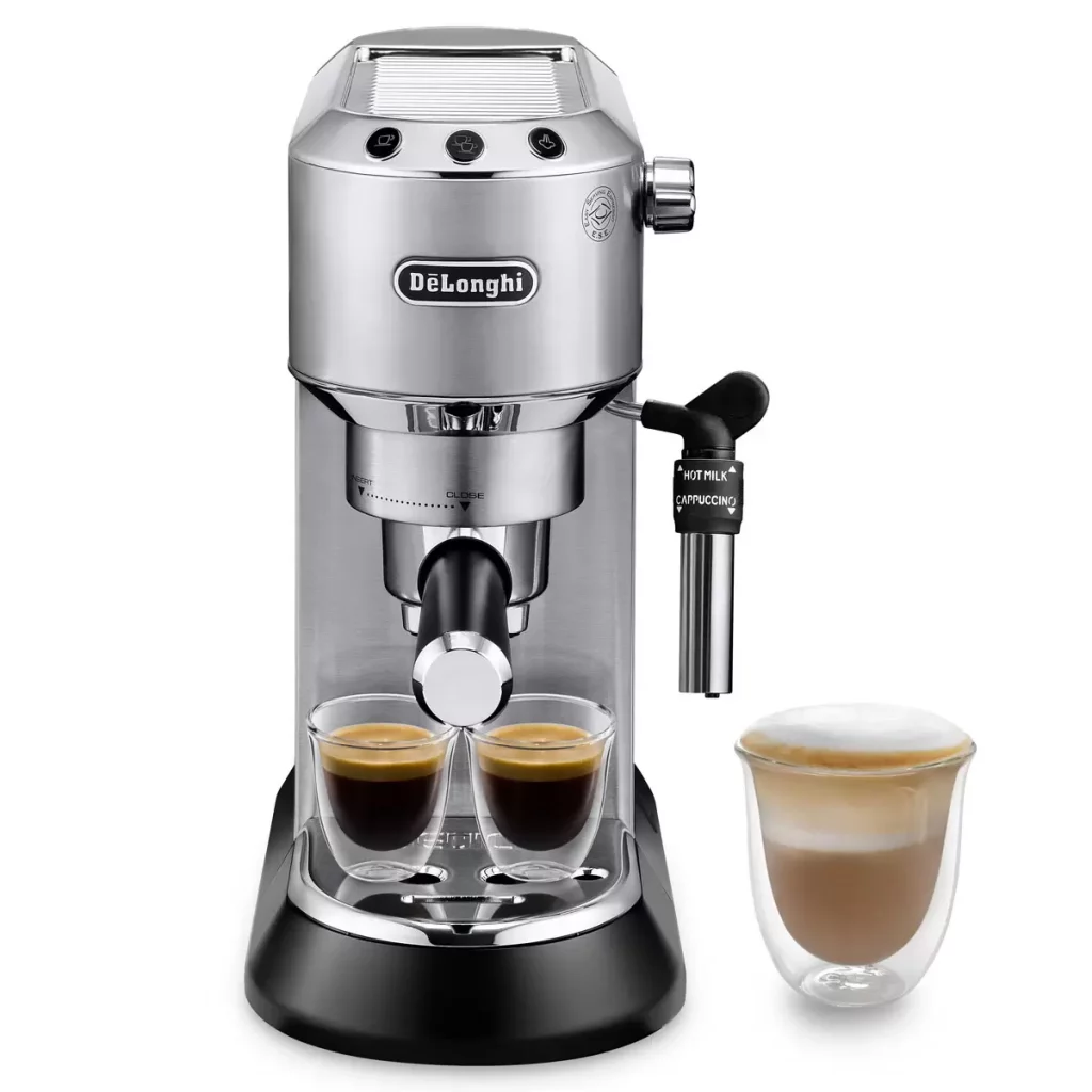 De'Longhi Dedica Barista Silver Pack Coffee Machine Model: ECKG6820.M