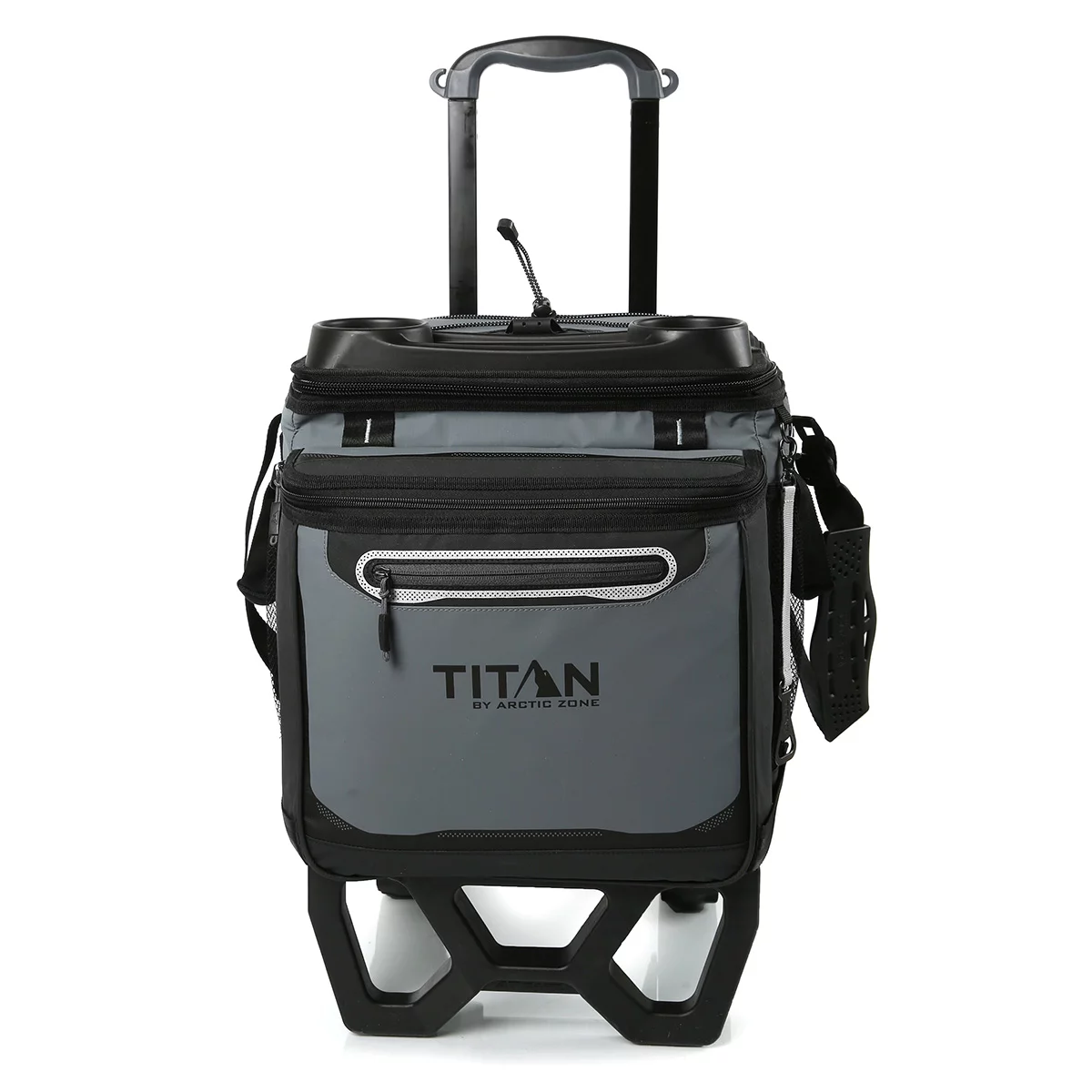 Titan 22.5 Litre 60 Can Cooler with All Terrain Cart in Grey - Image 8