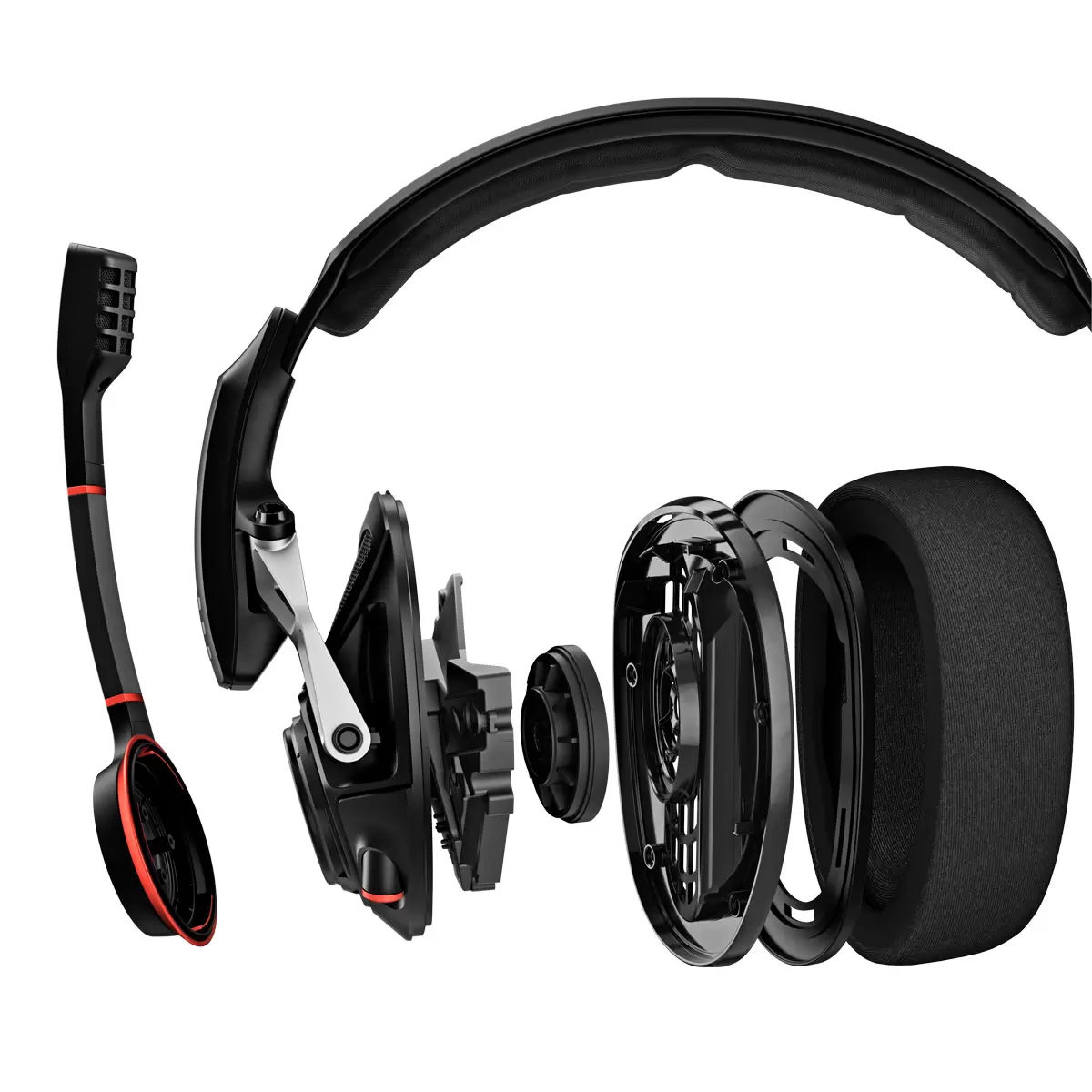 EPOS GSP500 Wired Over Ear Gaming Headset in Black - Image 4