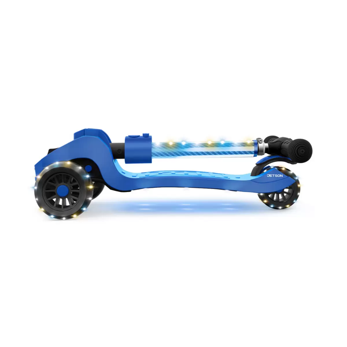 Jetson Saturn 3-Wheel Folding Kick Scooter with 100 LED Lights - Image 2