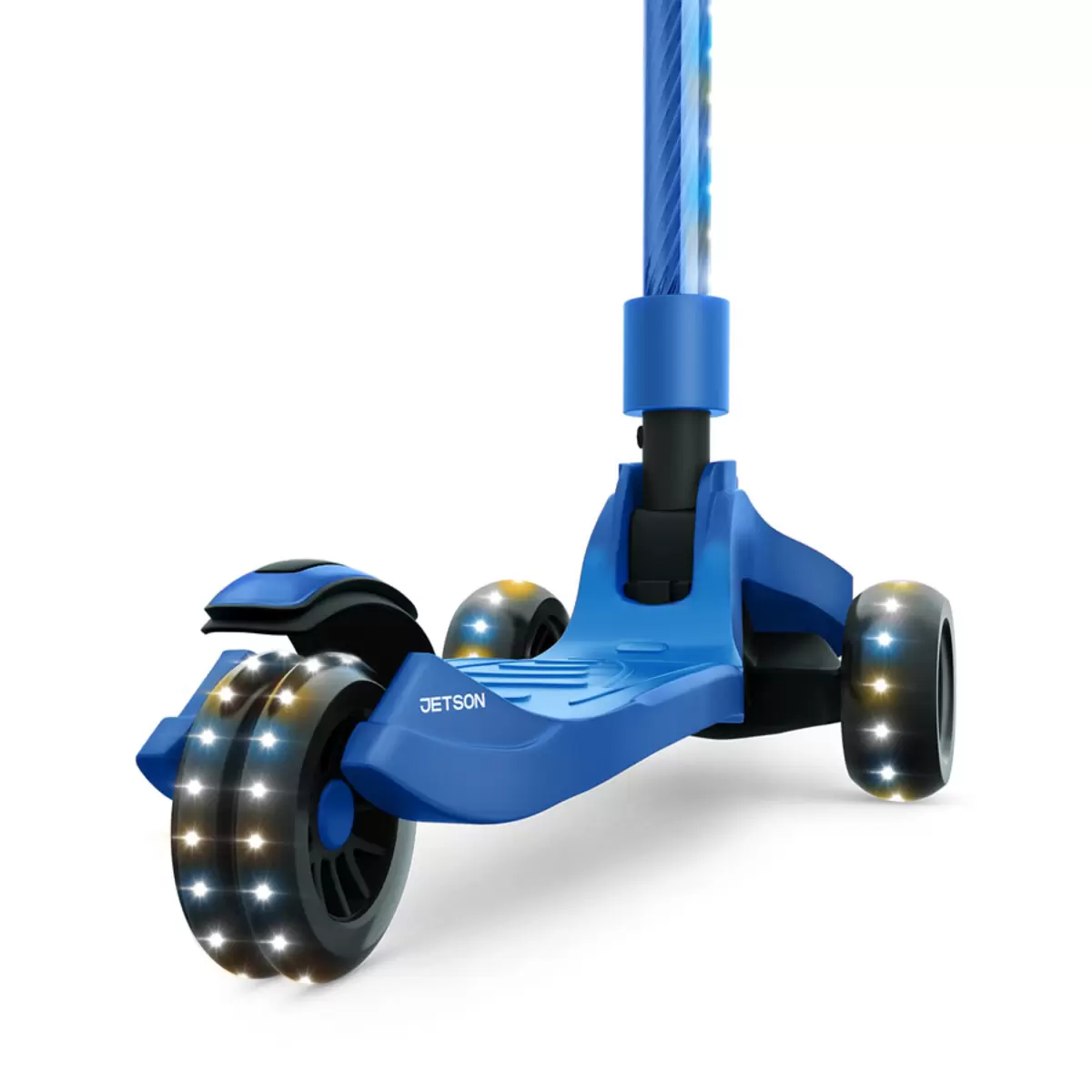 Jetson Saturn 3-Wheel Folding Kick Scooter with 100 LED Lights - Image 3
