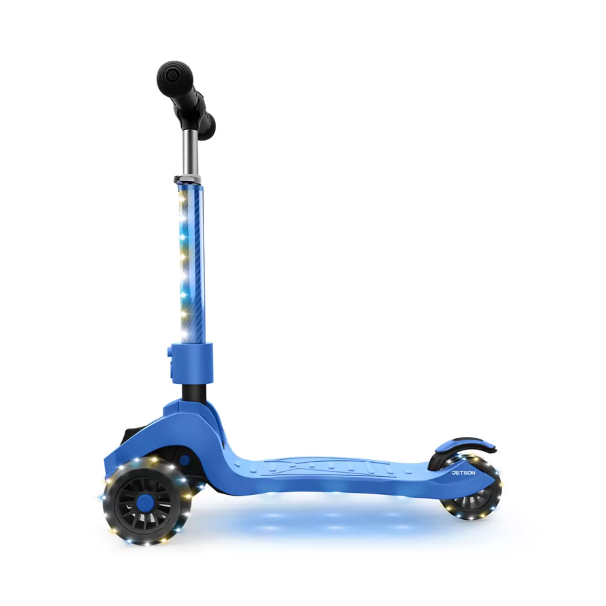 Jetson Saturn 3-Wheel Folding Kick Scooter with 100 LED Lights - Image 7