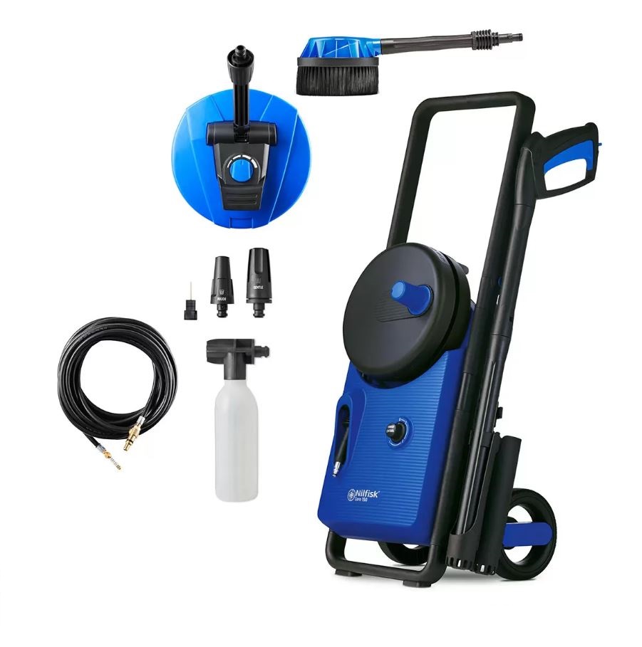 Nilfisk Core 150-10 PowerControl PAD UK Pressure Washer with Patio Cleaner