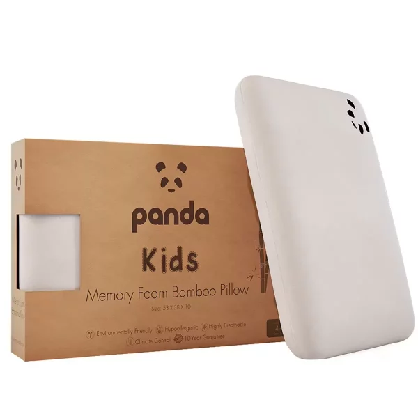 Panda Children Memory Foam Bamboo Pillow