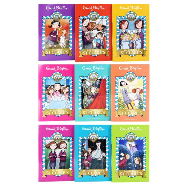 St Clare's Complete 9 Book Box Set by Enid Blyton