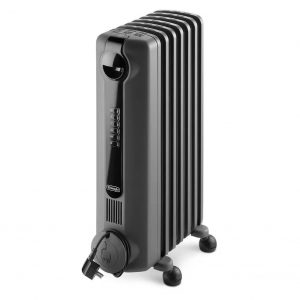 De'Longhi Radia S Oil Filled 1.5kW Grey Radiator TRRS0715E.G