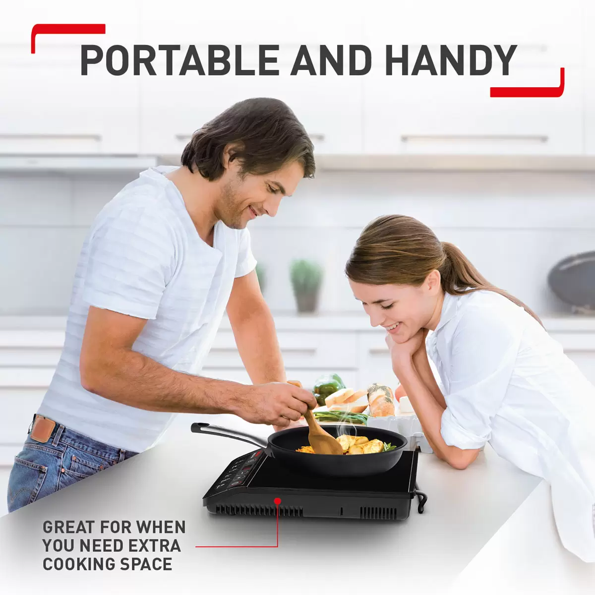Tefal Everyday Induction Hob IH201840 - Image 3