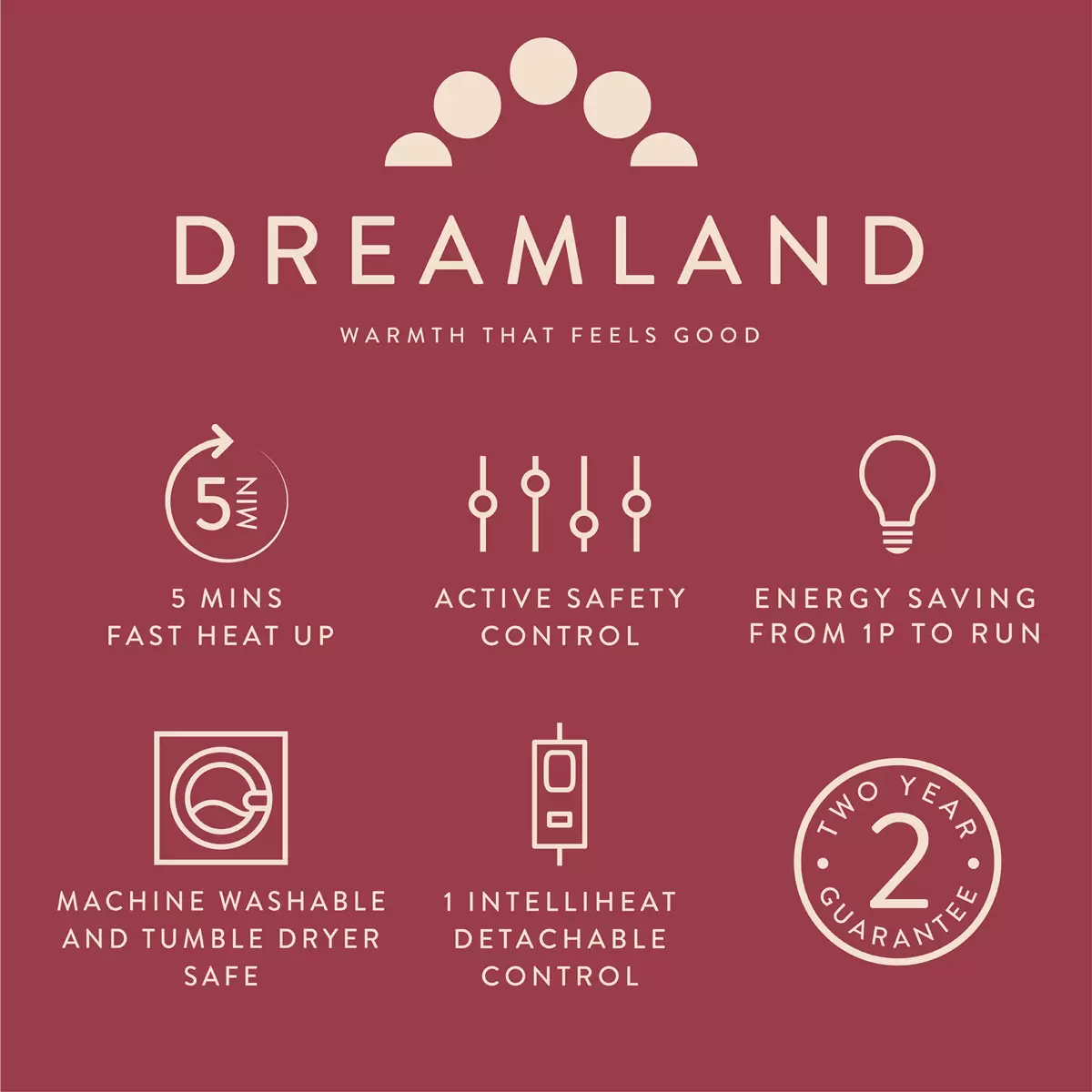 Dreamland Relaxwell Deluxe Faux Fur Heated Throw in Silver Zebra