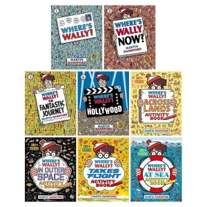 Where's Wally 8 Books Collection