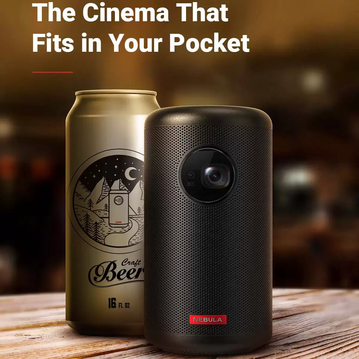 Anker Nebula Capsule II Android Pocket 200 ANSI Lumen Projector D2421V11 - Image 2