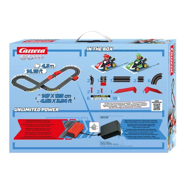 Carrera Go Mario Kart RaceTrack With 2 Cars - Image 2