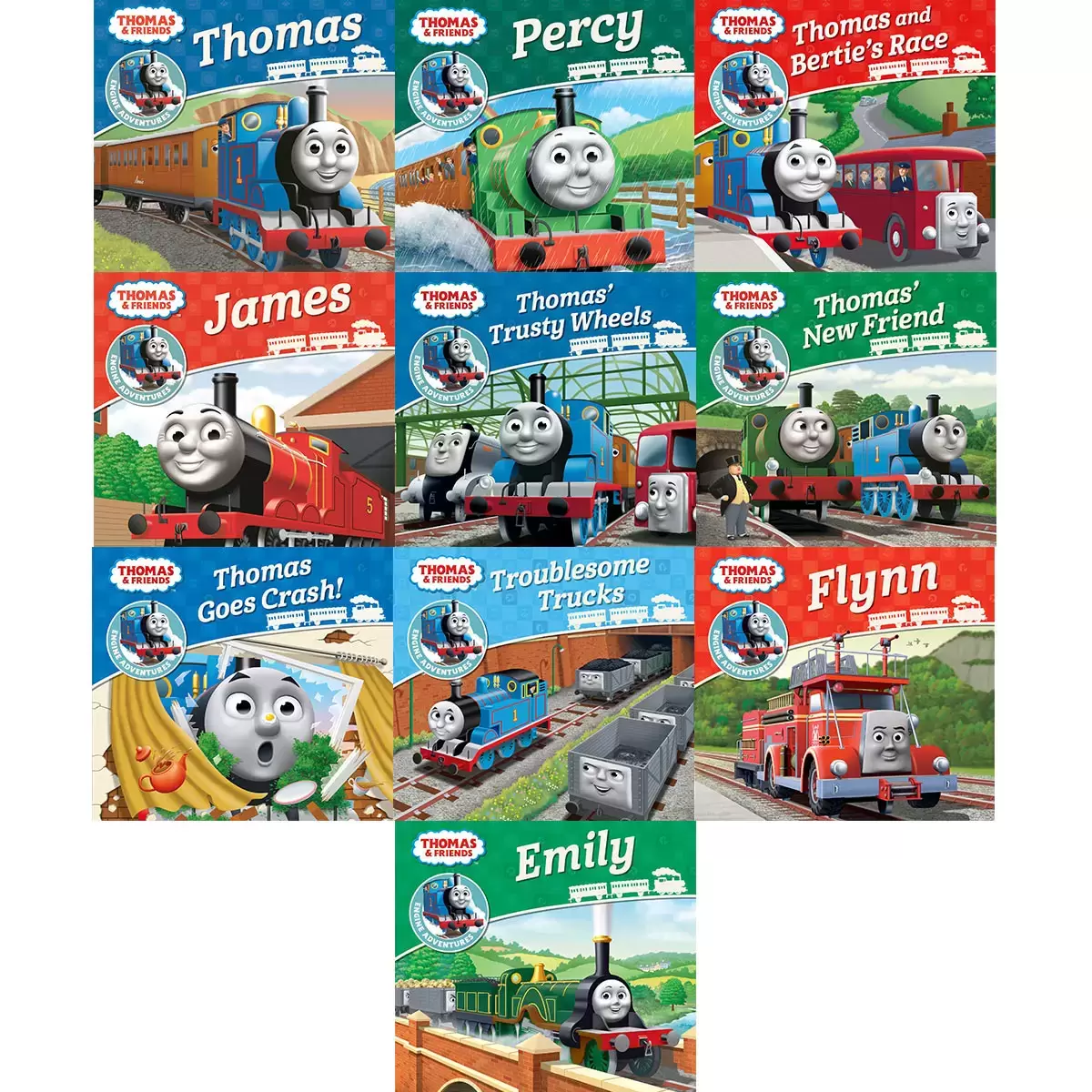 Thomas and Friends 10 Book Collection