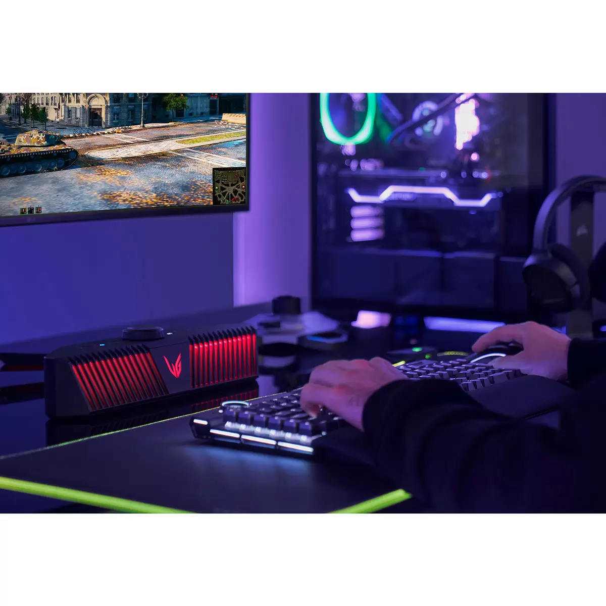 LG UltraGear GP9 20W Bluetooth Gaming Speaker GP9.DGBRLLK - Image 7