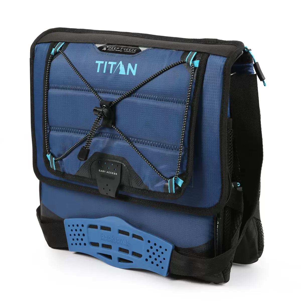 Titan Deep Freeze 40 Can Collapsible Cooler in Blue - Image 4