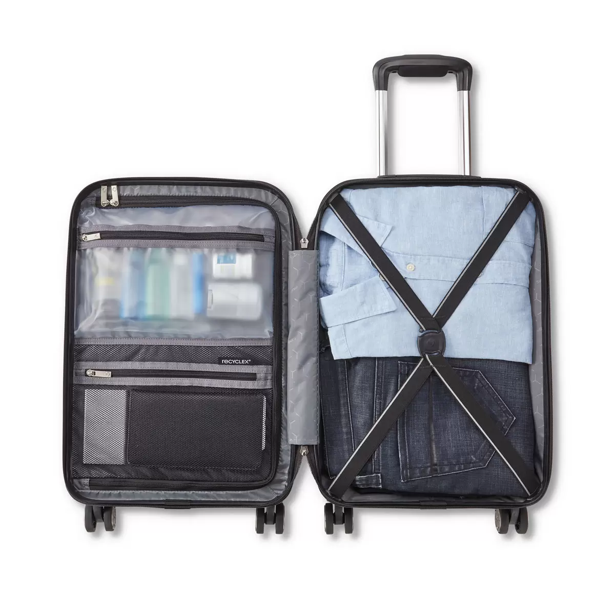Samsonite Amplitude Large Hardside Case in Navy - Image 3