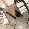 Timber Ridge Zero Gravity Folding Lounger with Side Table - Image 7