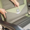 Timber Ridge Zero Gravity Folding Lounger with Side Table - Image 3