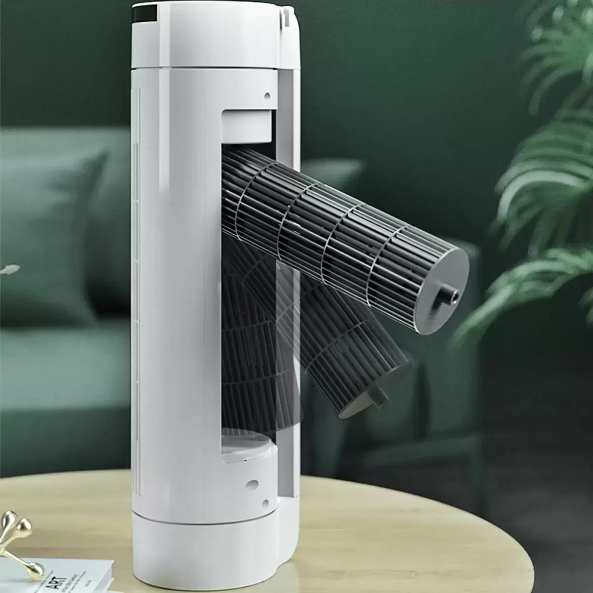 NSA Dual Position Midi Tower Fan White MTFDC-84RC