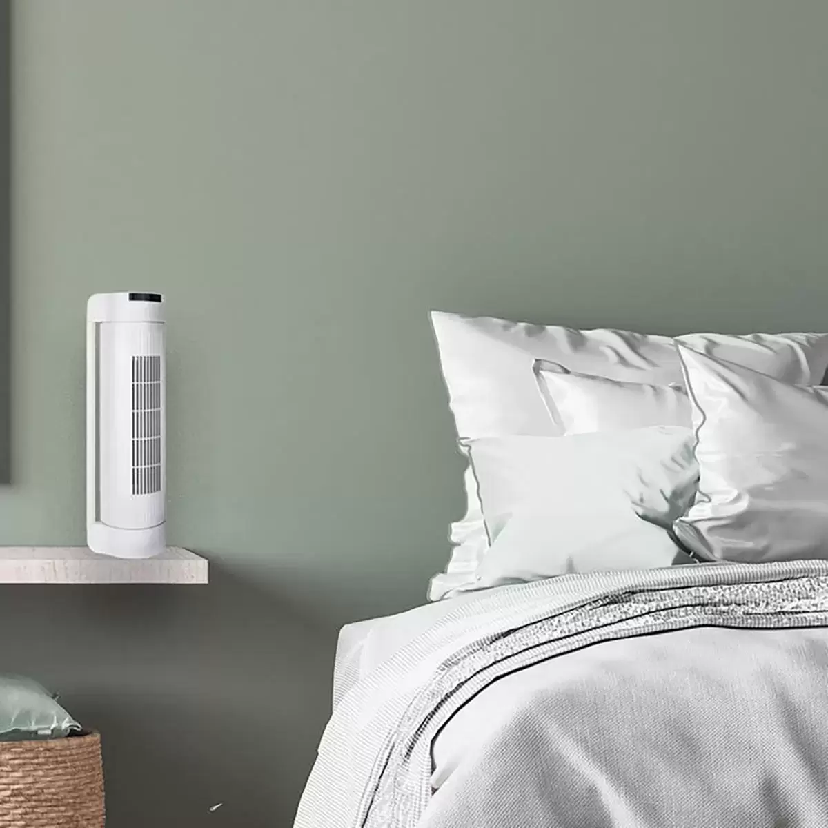 NSA Dual Position Midi Tower Fan White MTFDC-84RC - Image 4