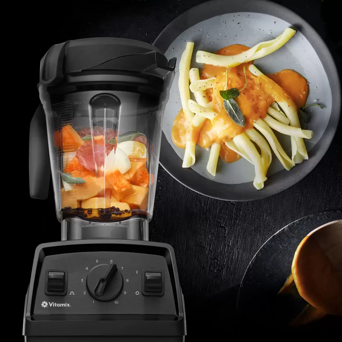 Vitamix E320 Explorian Blender with Additional Mini Wet Container - Image 2