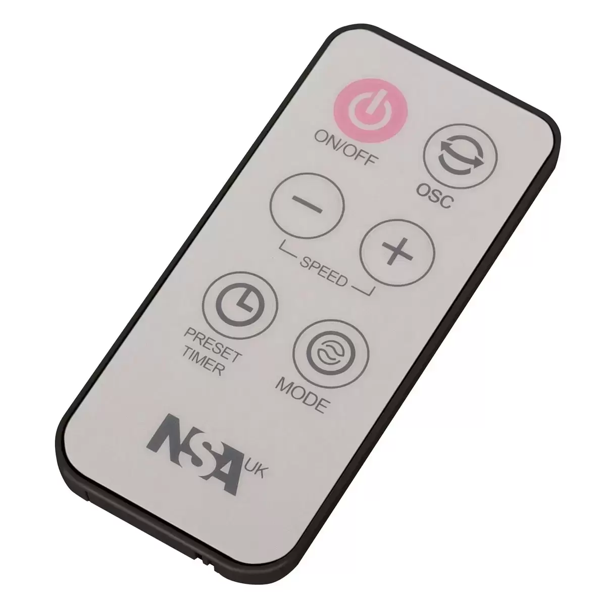 NSA Column Fan With Remote Control in Black TFDC-60-RC-BK - Image 4