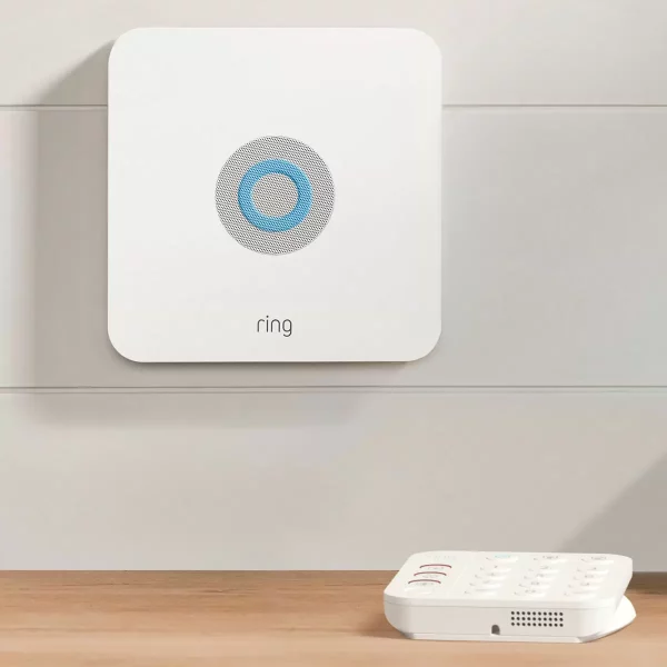 Ring 13 Piece Alarm 2nd Generation Full Home Kit with Siren Indoor Camera and Video Doorbell - Image 7