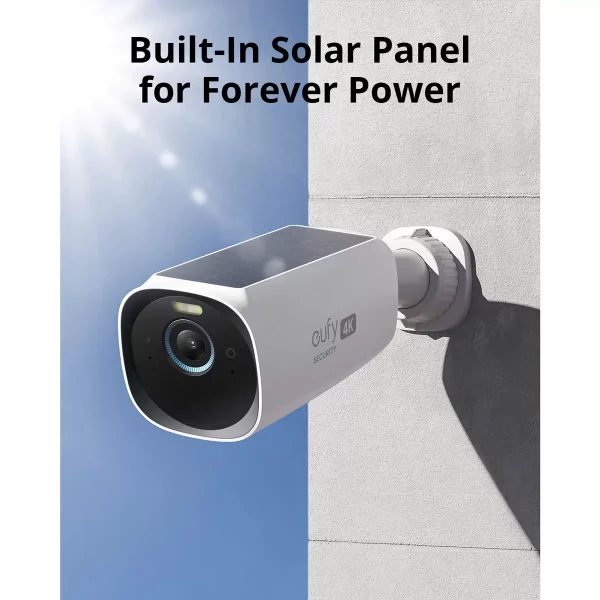 eufyCam 3 Solar 4K 3 Camera Kit with HomeBase 3 - Image 6