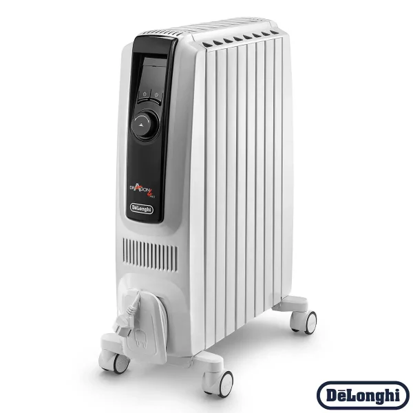 De'Longhi Dragon 4 Oil Filled Radiator 2kW in White TRDX40820E