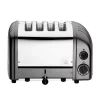 Dualit 4 Slot Classic Toaster With Sandwich Cage Metallic Charcoal 40593 - Image 3