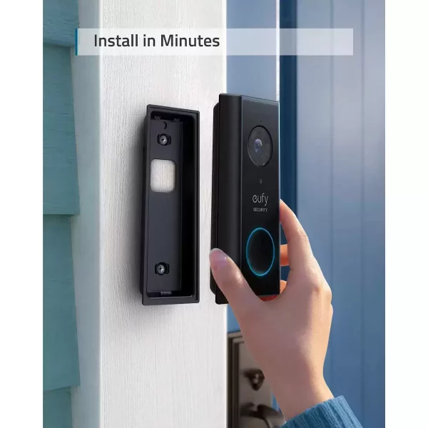 eufy 2K Video Battery Doorbell with HomeBase 2 16GB Local Storage - Image 3