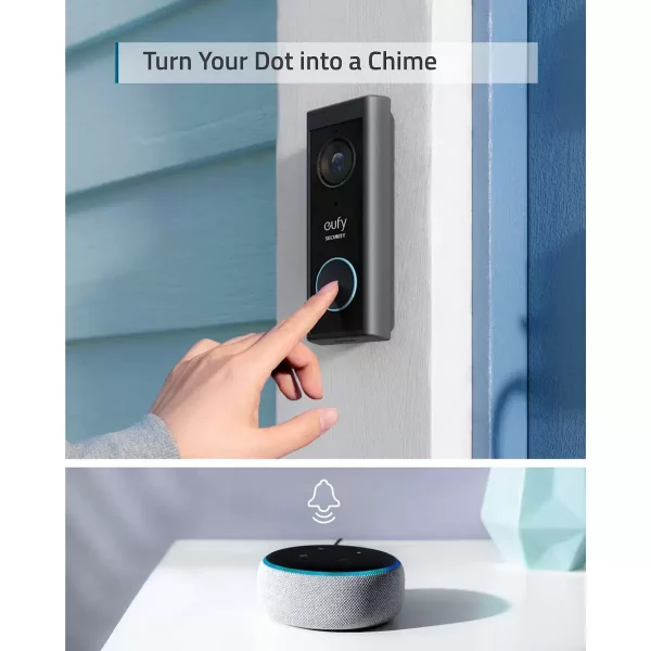 eufy 2K Video Battery Doorbell with HomeBase 2 16GB Local Storage - Image 6
