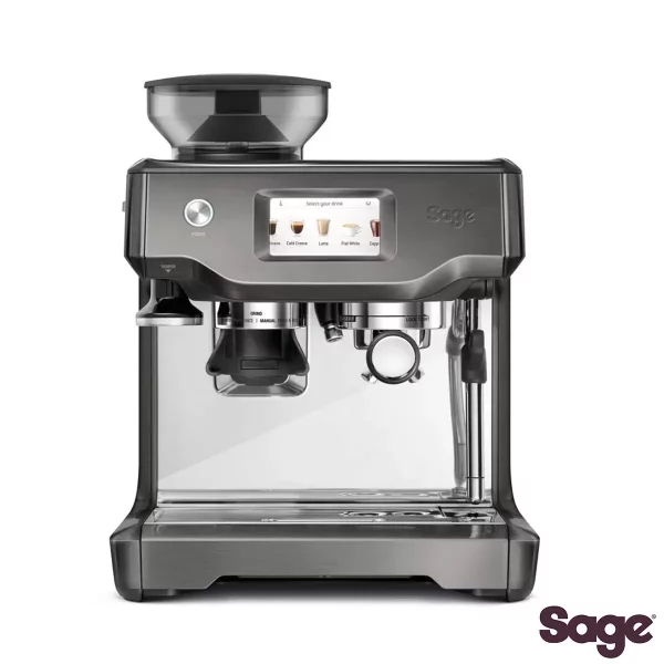 Sage Barista Touch Bean to Cup Coffee Machine in Black Stainless Steel SES880BST