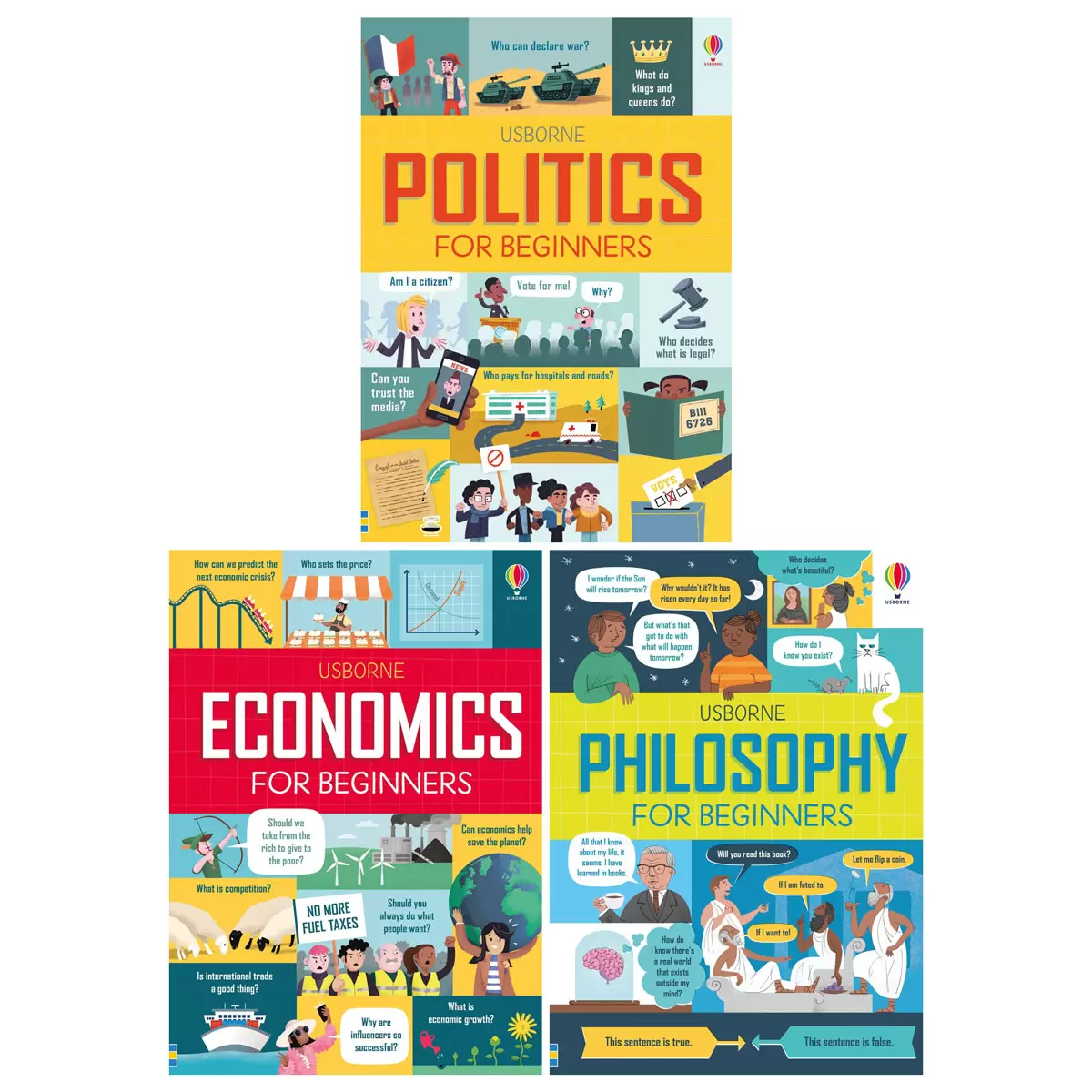 Usborne Politics, Philosophy and Economics for Beginners