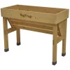 VegTrug Cedar Wood 1m Wall Hugger Planter - Image 2