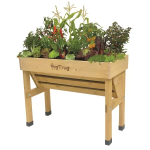 VegTrug Cedar Wood 1m Wall Hugger Planter
