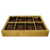 VegTrug Cedar Wood 80cm 8 Pocket Herb Garden Planter - Image 2