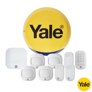 Yale IA-320 10pc Sync Smart Home Alarm with x4 Motion Sensors and x3 Window Door Sensors