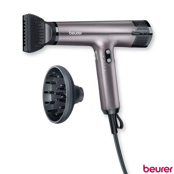 Beurer Excellence Digital Hair Dryer in Purple HC100-10084