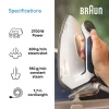 Braun CareStyle 7 Pro Steam Generator Iron in Blue IS7282BL - Image 5