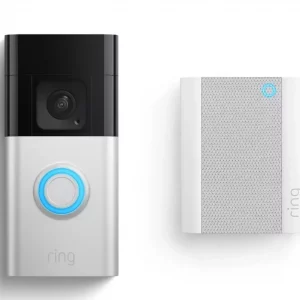 Ring Battery Video Doorbell Plus with 2nd Gen Chime