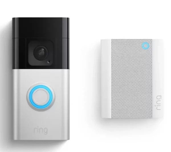 Ring Battery Video Doorbell Plus with 2nd Gen Chime