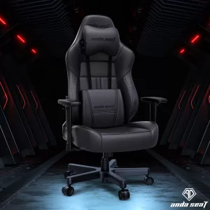 anda seaT Dark Demon Dragon Gaming Chair in Black